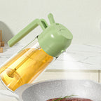 2-in-1 Oil Sprayer Bottle – 400ml Kitchen Oil Dispenser
