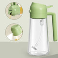 2-in-1 Oil Sprayer Bottle – 400ml Kitchen Oil Dispenser